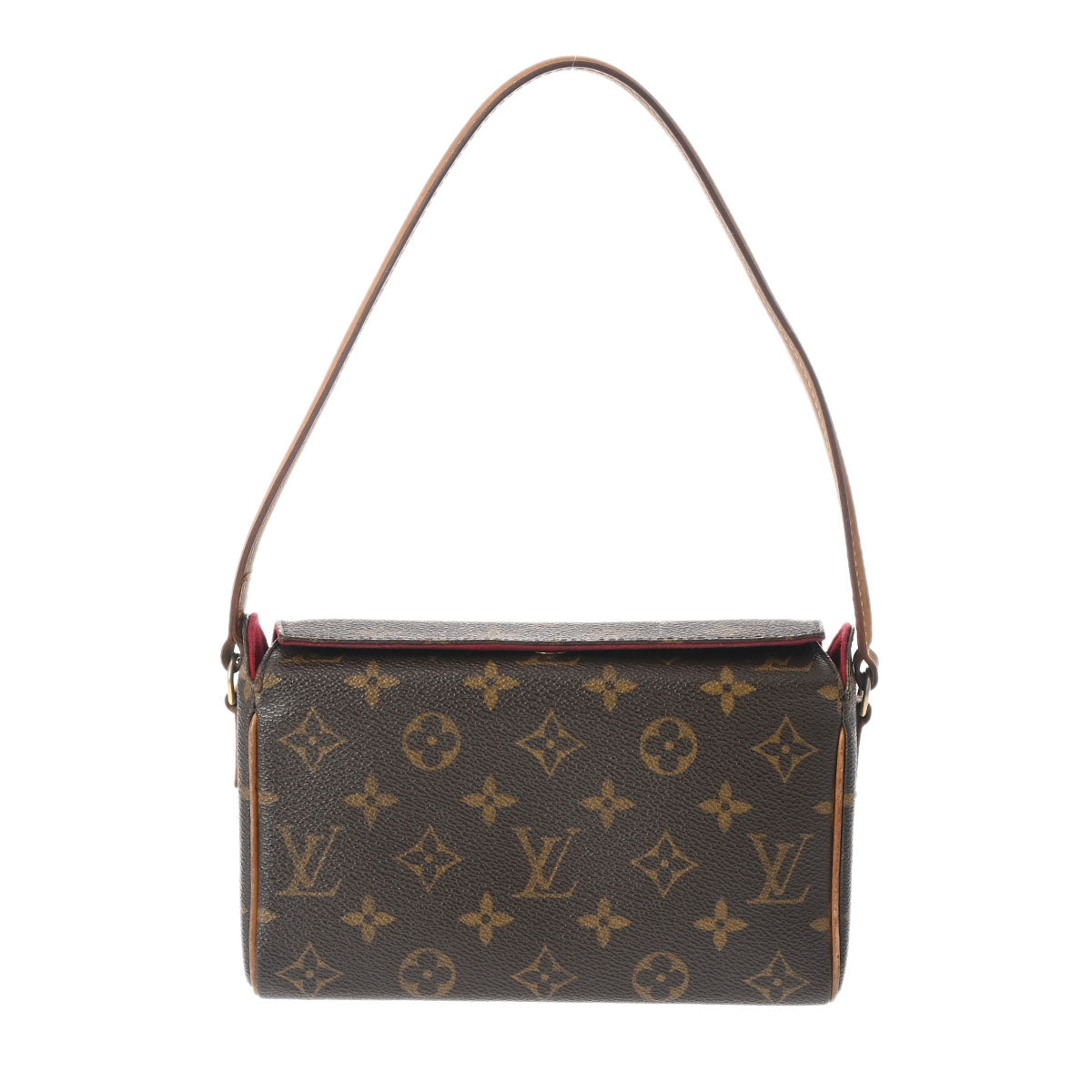 LOUIS VUITTON ルイヴィトン モノグラム レシタル ブラウン M51900 レディース モノグラムキャンバス ハンドバッグ Bランク 中古 