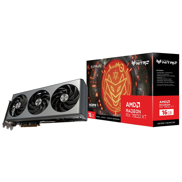 Sapphire グラフィックカード NITRO+ Radeon RX 7800 XT GAMING OC 16GB GDDR6 113300120G