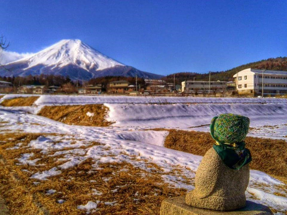 世界遺産 富士山 写真 A4又は2L版 額付き