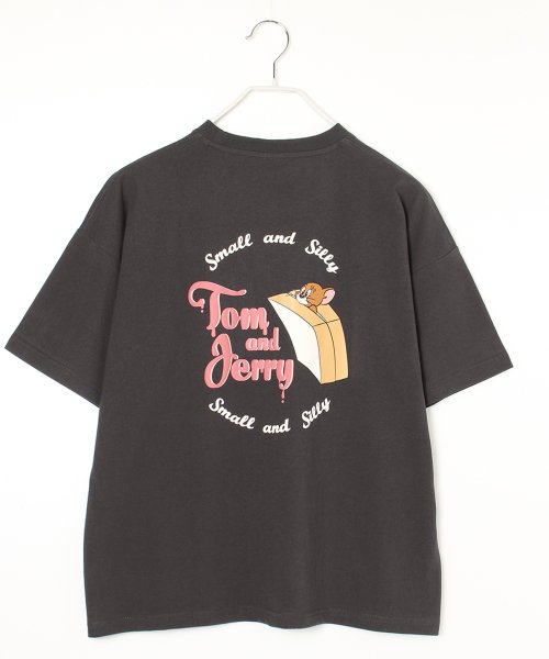 【TOM & JERRY/トムとジェリー】天竺半袖クルーネックＴシャツ