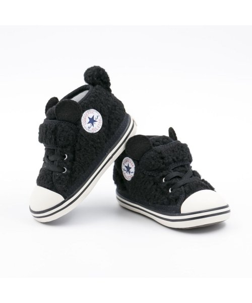 コンバース CONVERSE ベビー キッズ スニーカー ベビー オールスター N ボアクマ V－1 CO－BBASNBKUMAV1