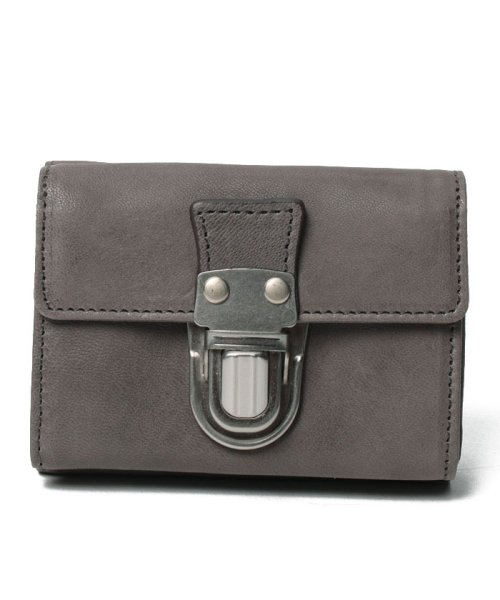 Leather trifold wallet ’cartable’