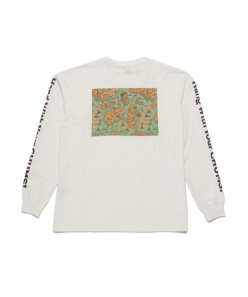 Oversized Map L/S T－Shirt (オーバーサイズド マップ L/S Ｔシャツ)