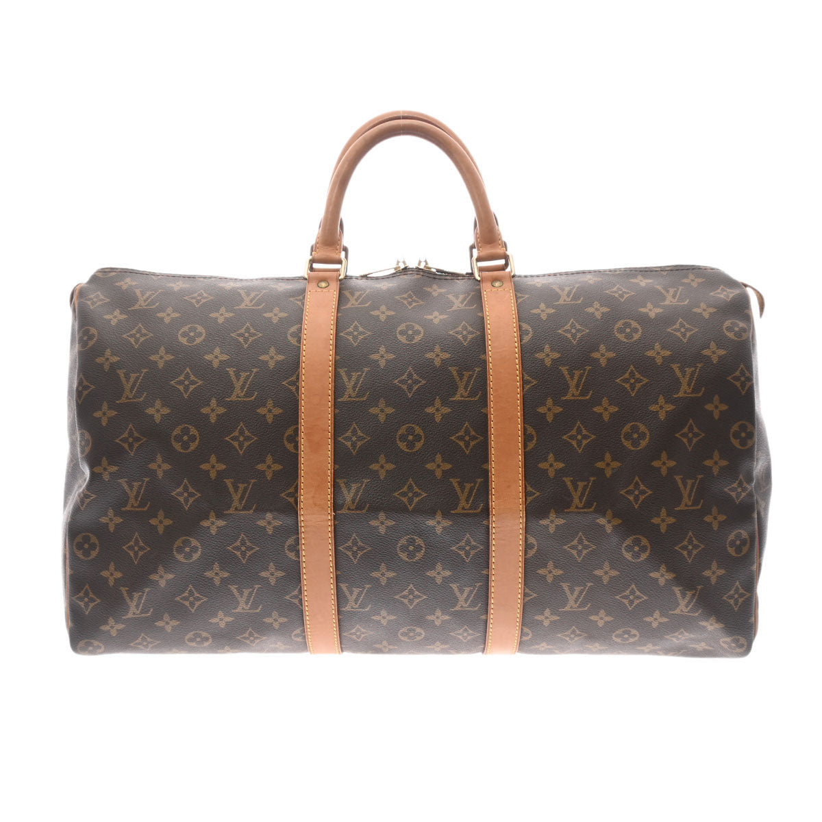 LOUIS VUITTON ルイヴィトン モノグラム キーポル 50 ブラウン M41426 ユニセックス モノグラムキャンバス ボストンバッグ Bランク 中古 