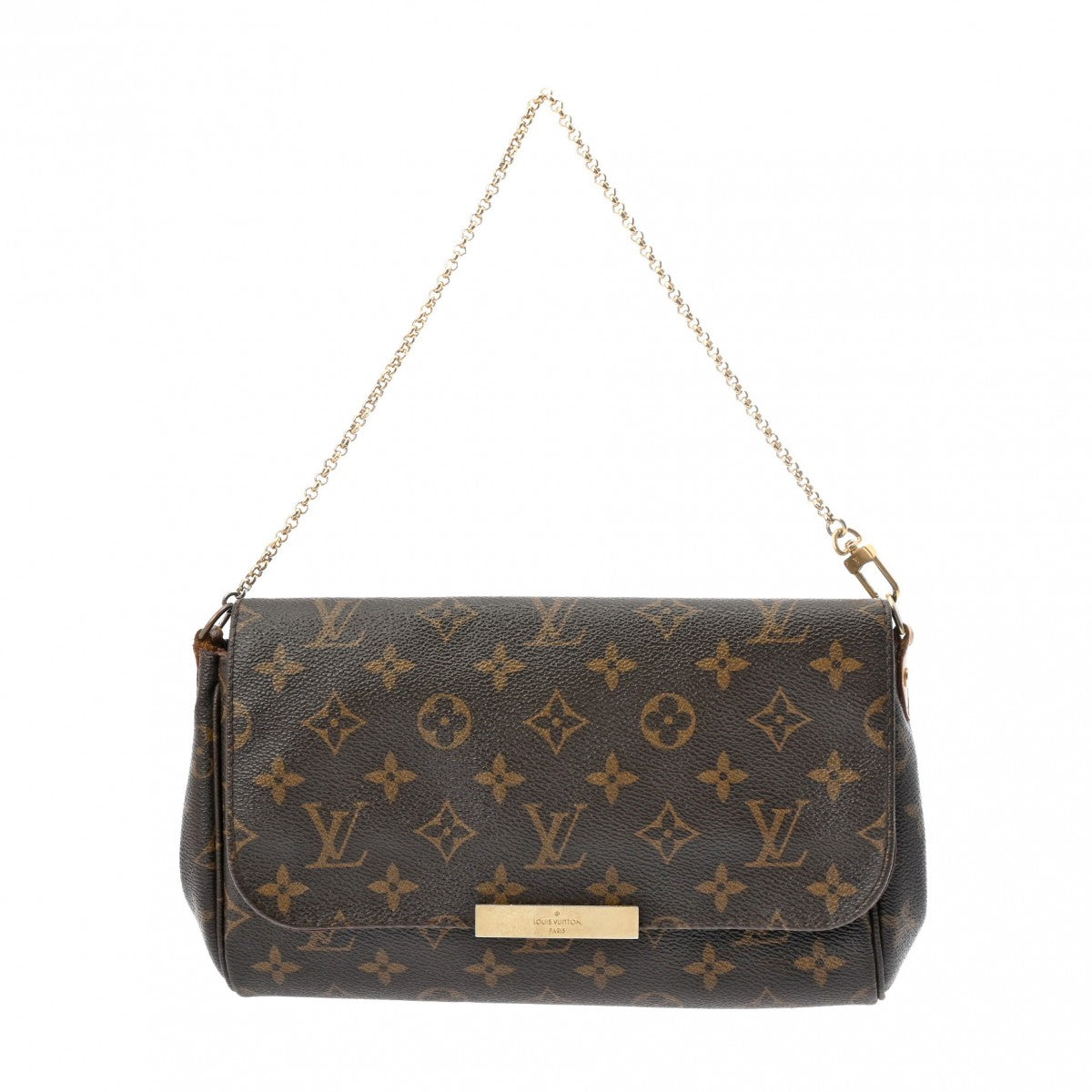 LOUIS VUITTON ルイヴィトン モノグラム フェイボリット MM 2WAY ブラウン M40718 レディース モノグラムキャンバス ショルダーバッグ Bランク 中古 