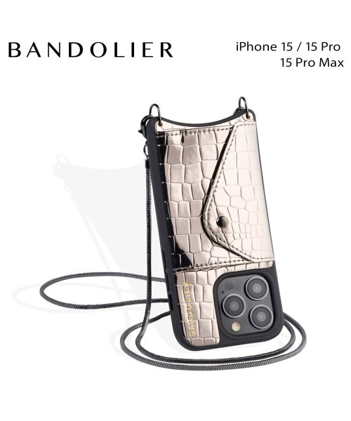 BANDOLIER バンドリヤー iPhone 15 iPhone 15Pro iPhone 15ProMax スマホケース スマホケース スマホショルダー 携