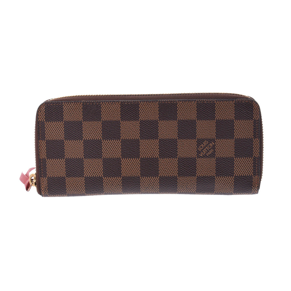 LOUIS VUITTON ルイヴィトン ダミエ ポルトフォイユ クレマンス スリーズ N60534 ユニセックス 長財布 ABランク 中古 