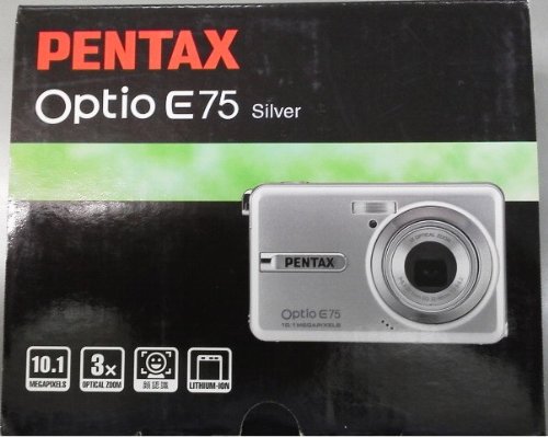 PENTAX Optio E75 1000万画素 光学3倍ズーム