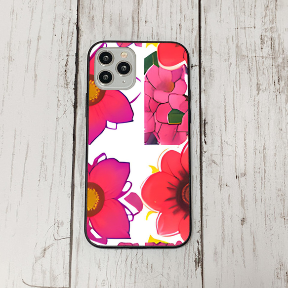 iphonecase4-7_41 iphone 強化ガラス お花(ic) アイフォン iface ケース