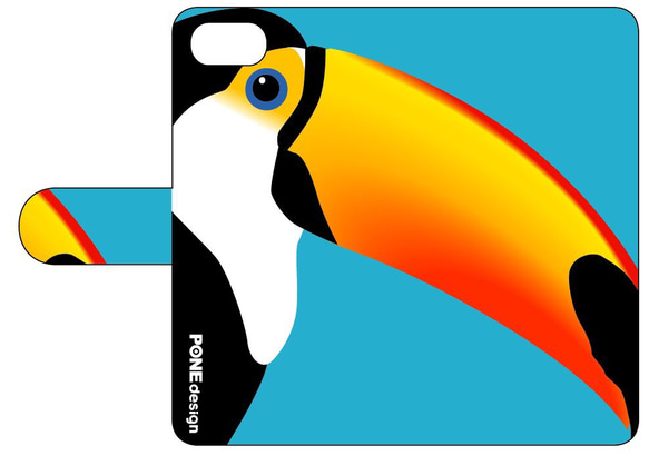 手帳型ケース toucan