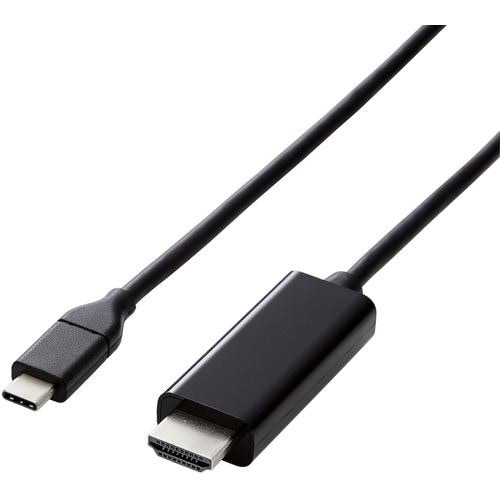 エレコム CAC-CHDMI50BK 変換ケーブル Type-C-HDMI 5.0m ブラック