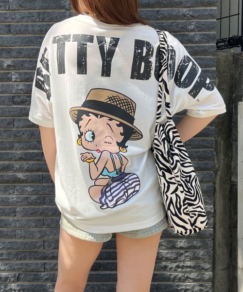 バックプリントBETTTY BOOPビックTシャツ