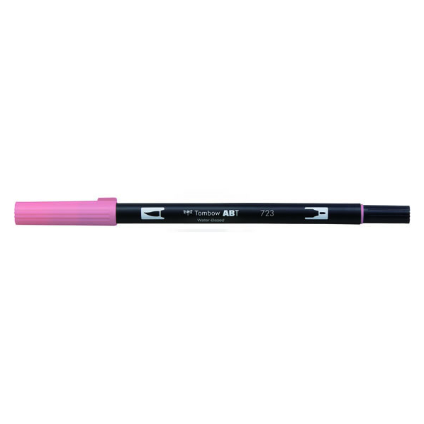 トンボ鉛筆 デュアルブラッシュペン ABT Pink F040057-AB-T723