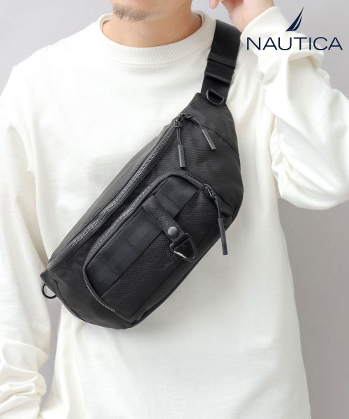 NAUTICA ノーティカ ウエストポーチ ウエストバッグ ショルダーバッグ ポリエステル