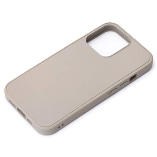 PGA PG-21NMGPT02BE iPhone 13 Pro用 MagSafe対応 抗菌ハイブリッドケース Premium Style ベージュPG21NMGPT02BE