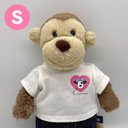 JELLYCAT ジェリーキャット バシュフル Sサイズ用 Tシャツ 白 ホワイト 着せ替え 洋服 コスチューム