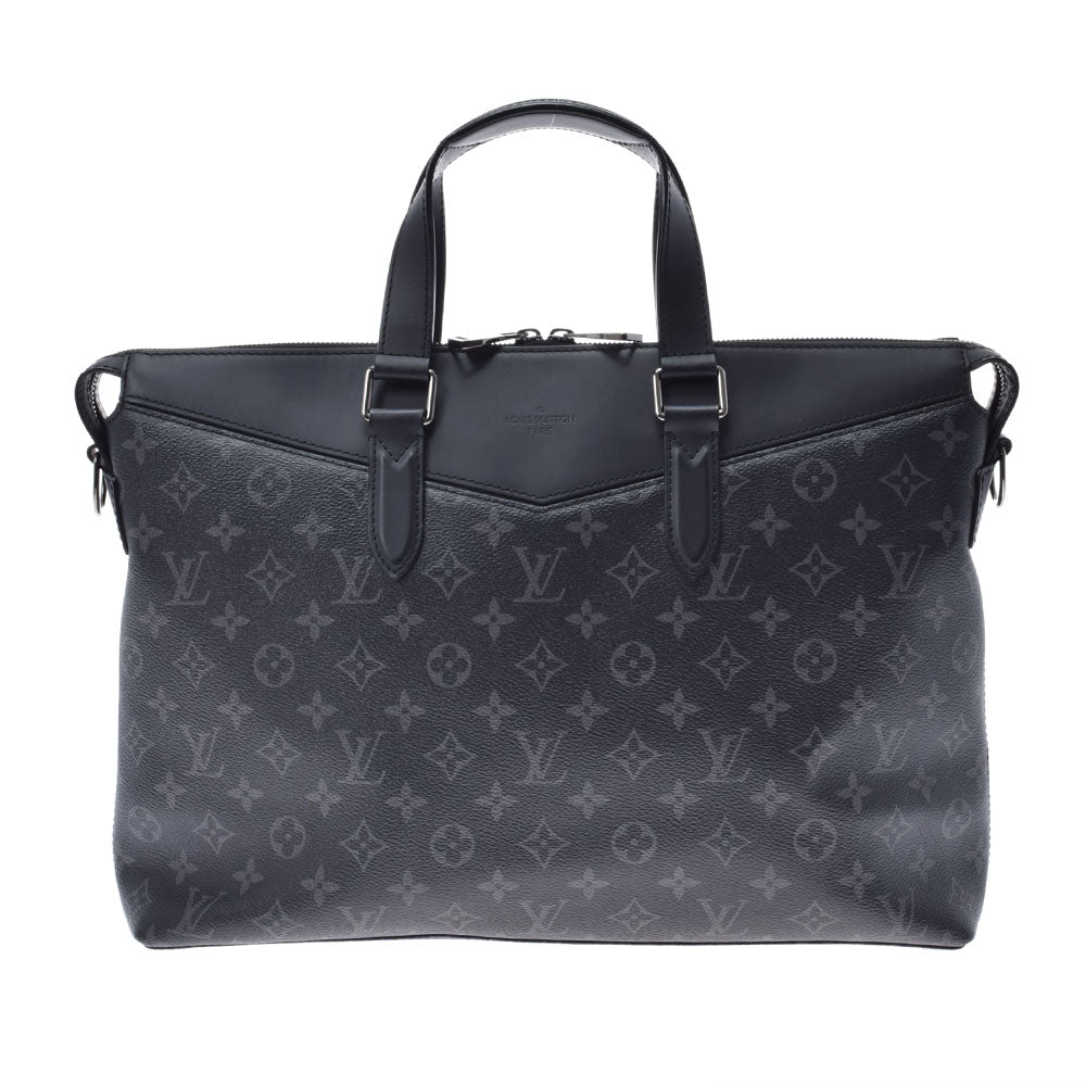 LOUIS VUITTON ルイヴィトン モノグラム エクリプス エクスプローラー 2WAY 黒 M40566 メンズ モノグラムキャンバス ビジネスバッグ Aランク 中古 