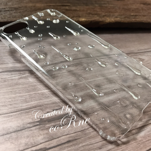 Rain 雨 濡れてる 水滴iPhoneケース＊他機種応相談＊再販