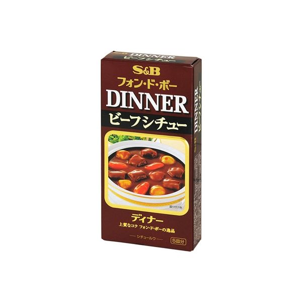 エスビー食品 S&B エスビー ディナー ビーフシチュー 97g x100 2907621 1セット(10個)（直送品）