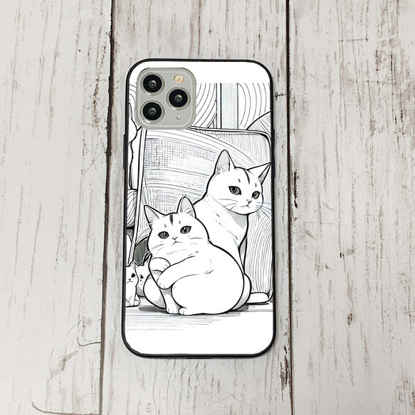 iphoneケース1-3-19 iphone 強化ガラス 猫・ねこ・ネコちゃん 箱16 かわいい アイフォン iface