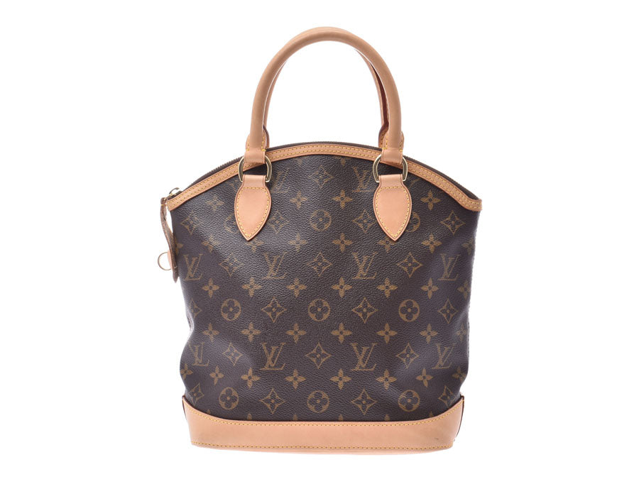 ルイヴィトン モノグラム ロックイット ブラウン M40102 レディース 本革 ハンドバッグ ABランク LOUIS VUITTON 中古 