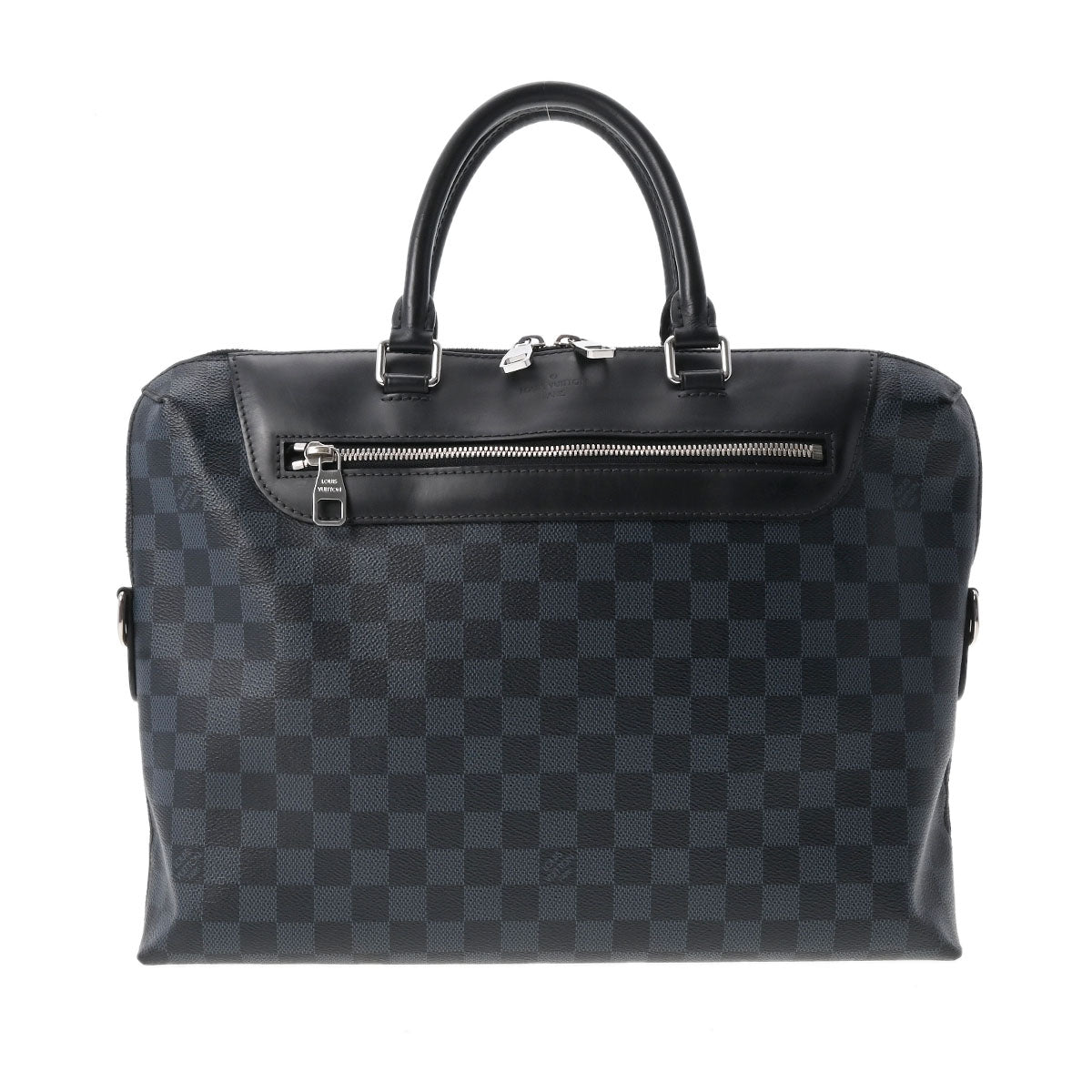 LOUIS VUITTON ルイヴィトン ダミエ コバルト ポルトドキュマン ジュール NM コバルト N41589 メンズ ダミエキャンバス ビジネスバッグ Bランク 中古 