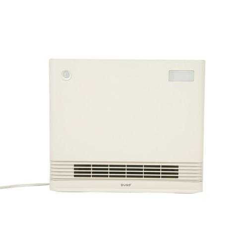 QUADS QS324IV 省エネ大風量スリムパネルセラミックヒーター WIDE ENA HEAT(ワイドエナヒート) アイボリー