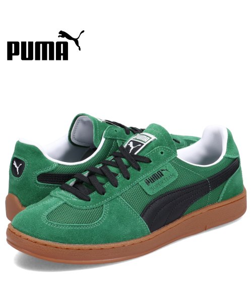 PUMA プーマ スニーカー スーパーチーム OG メンズ SUPER TEAM OG グリーン 390424－10