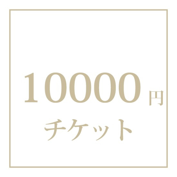 【オプション】チケット　10000円