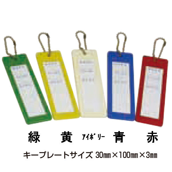 タチバナ製作所 キーボックスDタイプ用 キープレート お得セット