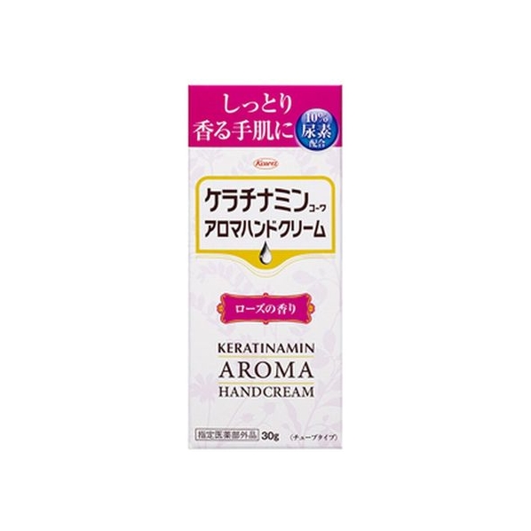 興和 ケラチナミン アロマハンドクリーム ローズ 30g FCM1900