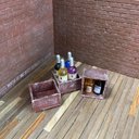 【022】ワイン箱 3つセット（3 Wine Boxes）