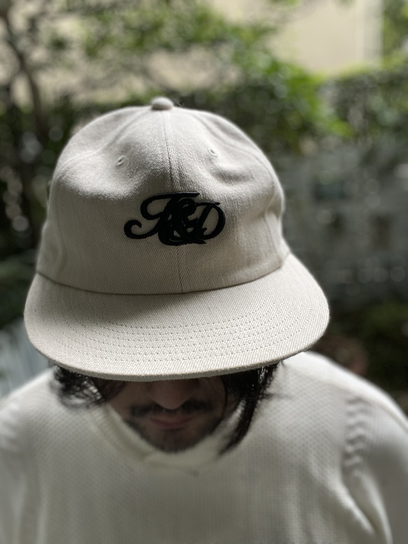 fear and desire washi-twill cap w/3D logo embroidery F