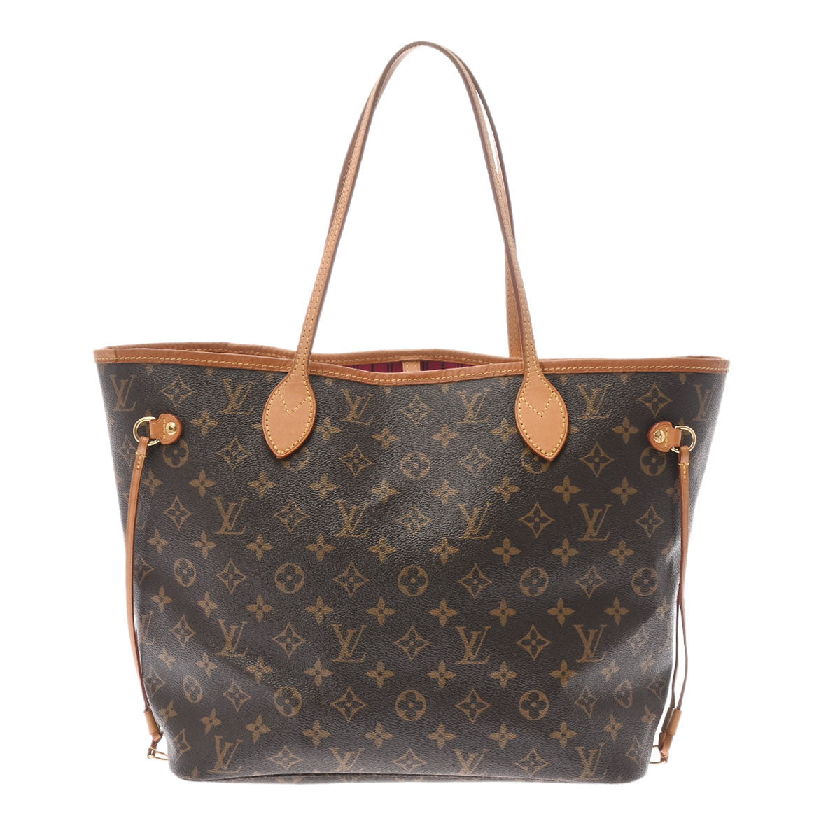 LOUIS VUITTON ルイヴィトン モノグラム ネヴァーフルMM ピヴォワンヌ M41178 レディース モノグラムキャンバス トートバッグ Bランク 中古 