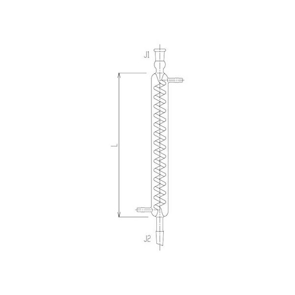 旭製作所 石英蛇管冷却器 1320