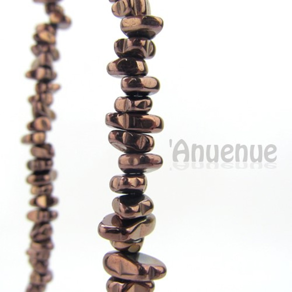 Natural Stone Beads /ヘマタイトストーンビーズ【 Bronze Irregular Shape 】