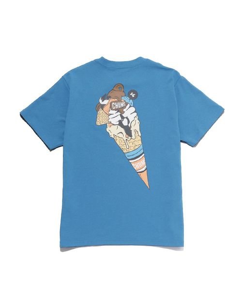 CHUMS ICE CREAM SHOP T－SHIRT (アイス クリーム ショップ Tシャツ)