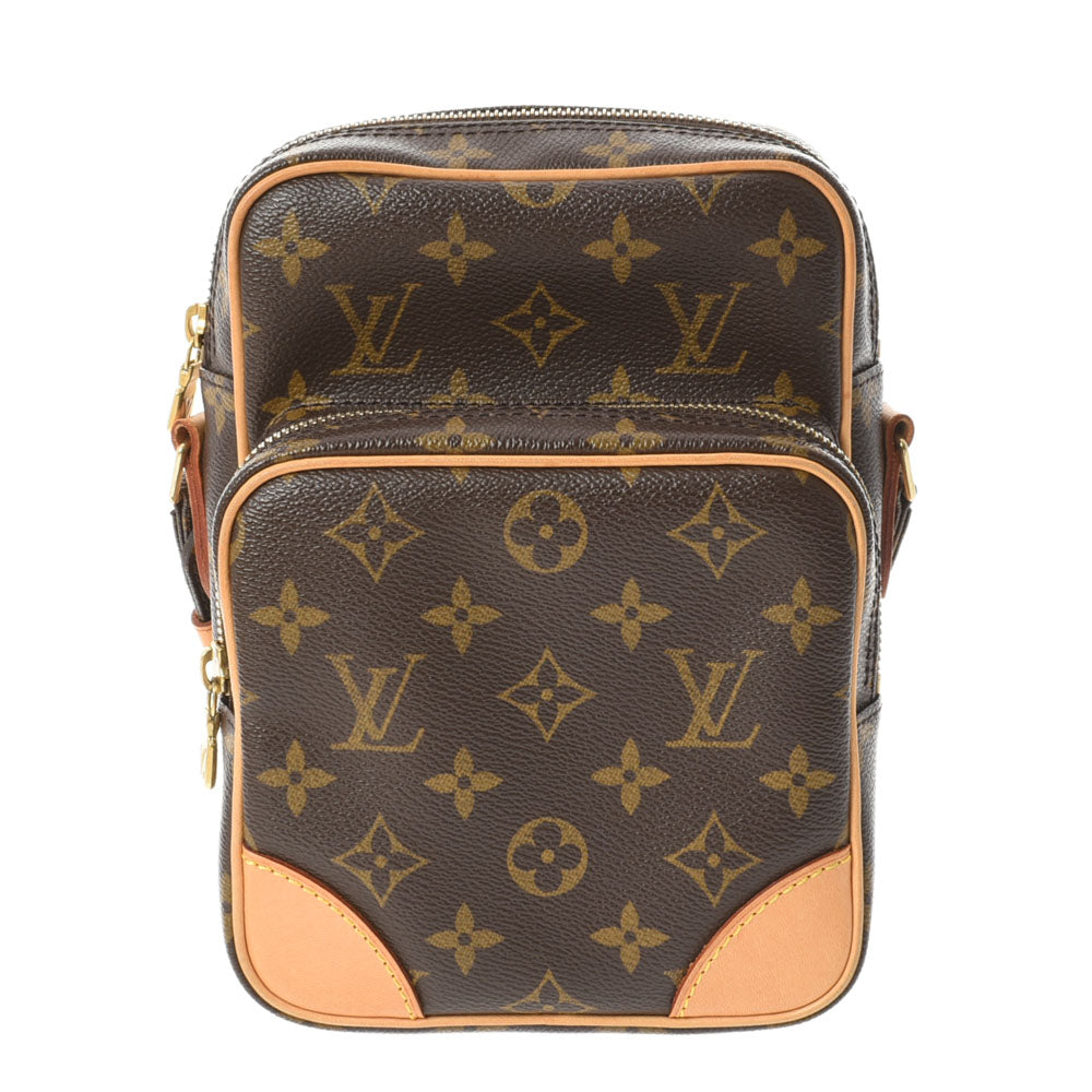 LOUIS VUITTON ルイヴィトン モノグラム アマゾン ブラウン M45236 ユニセックス モノグラムキャンバス ショルダーバッグ ABランク 中古 