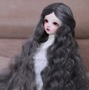 BJD 1/3 1/4  1/6人形 ドール用ウィッグ カツラ 耐熱 ハンドメイドzxww-365