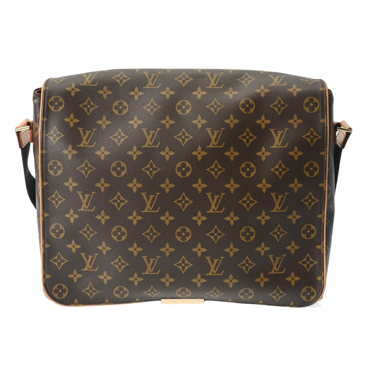 LOUIS VUITTON ルイヴィトン モノグラム アベス ブラウン M45257 ユニセックス モノグラムキャンバス ショルダーバッグ ABランク 中古 