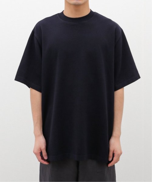 【米富繊維 / Yonetomi】LIGHT WAVE COTTON KNIT CREW Tシャツ