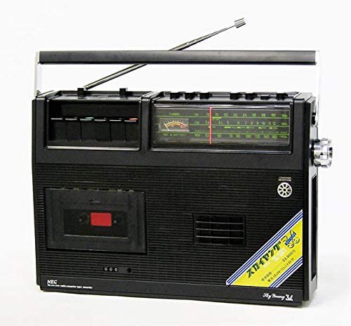 NEC 新日本電気 RM-236RW FM/SW/MW 3バンドラジオカセットテープレコーダー【中古品】