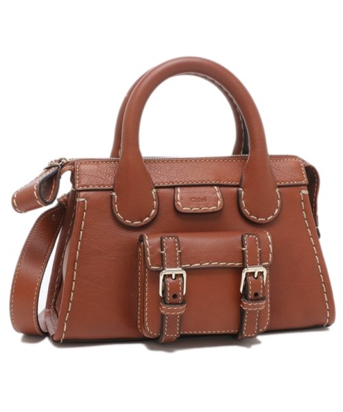 クロエ ハンドバッグ ショルダーバッグ エディス ミニバッグ 2WAY ブラウン レディース CHLOE CHC21WS451 F43 27S