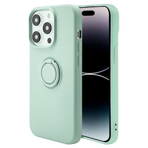 ラスタバナナ iPhone 14 Pro TPUリングケース リラックスグリーン