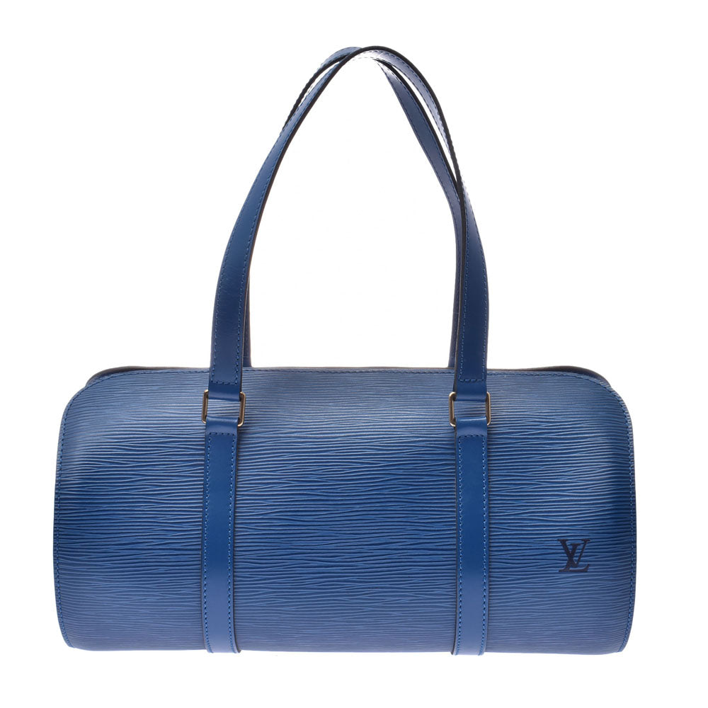 LOUIS VUITTON ルイヴィトン エピ スフロ  青 M52225 レディース エピレザー ハンドバッグ ABランク 中古 