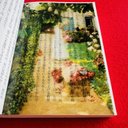 名画透明栞　チャイルドハッサム【花摘み、フランス式庭園にて】