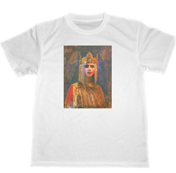 ガストン・ビュシエール　ドライ　Tシャツ　名画　絵画　アート　グッズ　Gaston Bussiere　金髪のイズルート