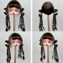 オビツ11ウィッグ モヘア手編みカツラドール