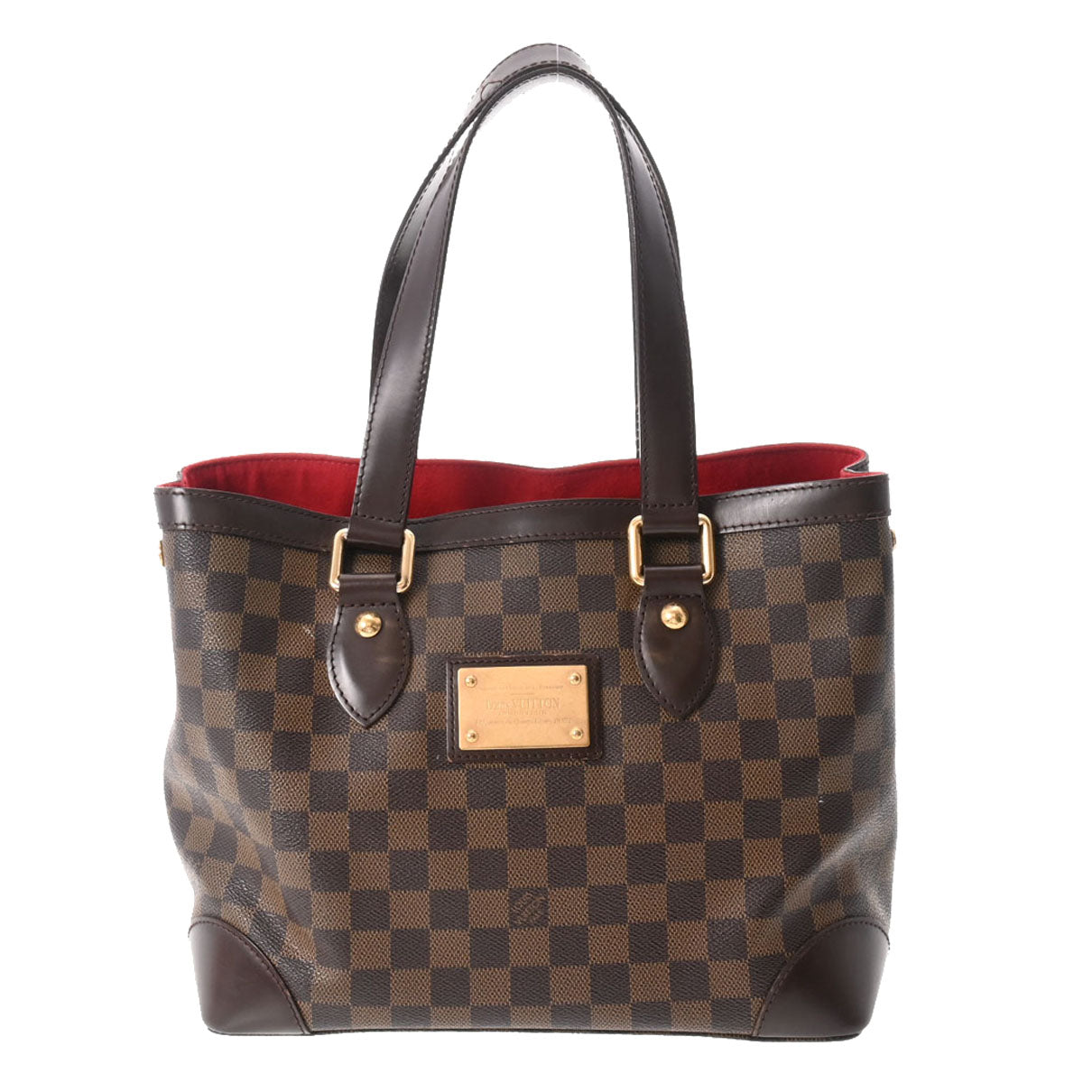 LOUIS VUITTON ルイヴィトン ダミエ ハムステッドPM ブラウン N51205 レディース ダミエキャンバス ハンドバッグ Bランク 中古 