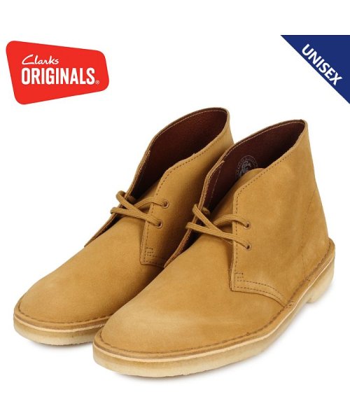 クラークス オリジナルズ Clarks Originals デザートブーツ メンズ レディース DESERT BOOT スエード ブラウン 26144231